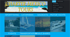 Desktop Screenshot of chartermexico.com